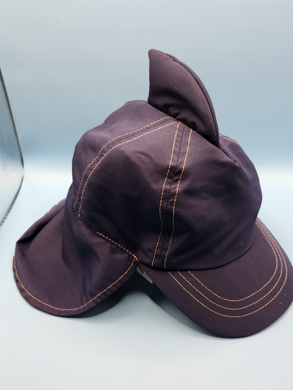 Target Kids Navy Hat with Contrast Tan Stitching